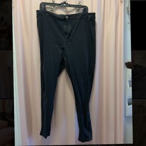 ASOS Curve denim black